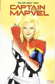 Tapa de Color Your Own Captain Marvel