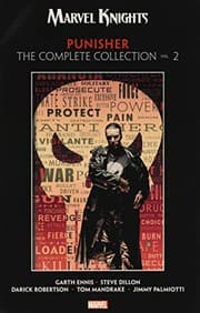 Tapa de Marvel Knights Punisher by Garth Ennis