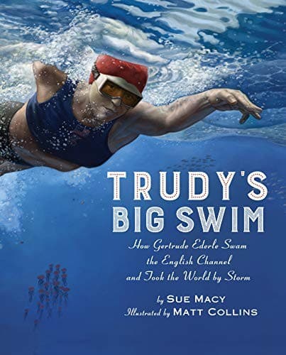Tapa de Trudy's big swim