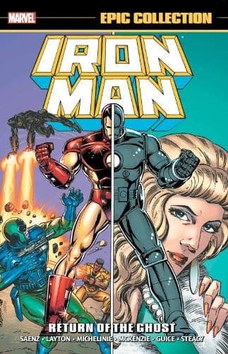 Tapa de Iron Man Epic Collection