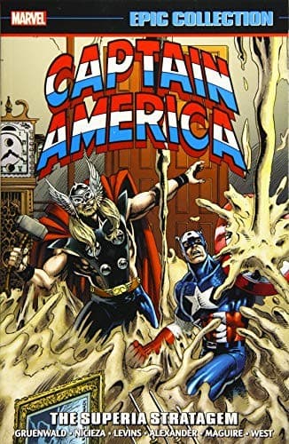 Tapa de Captain America Epic Collection