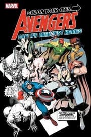 Tapa de Color Your Own Avengers