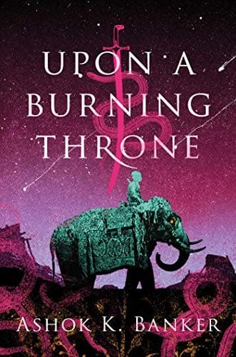 Tapa de Upon a Burning Throne