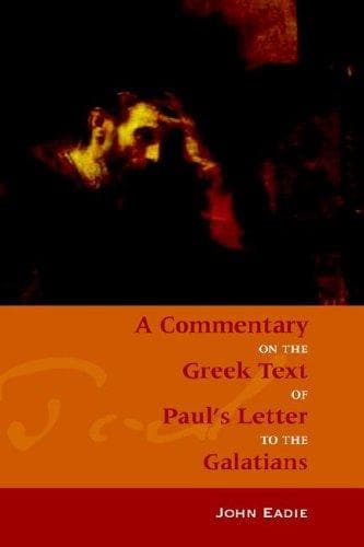 Tapa de Commentary on Galatians