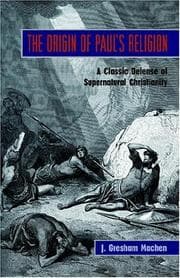 Tapa de THE ORIGIN OF PAUL'S RELIGION
