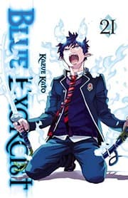 Tapa de Blue Exorcist, Vol. 21