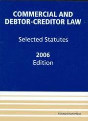 Tapa de Commercial and Debtor-Creditor Law