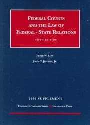 Tapa de Federal Courts and the Law of Federal-State Relations