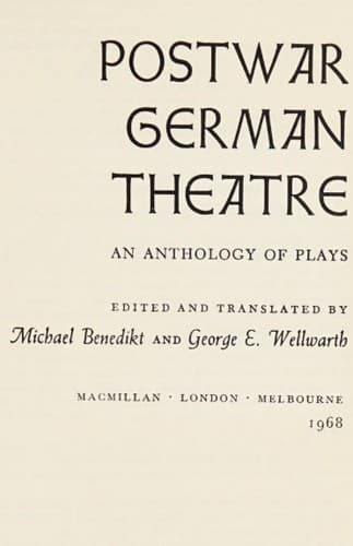 Tapa de Postwar German theatre