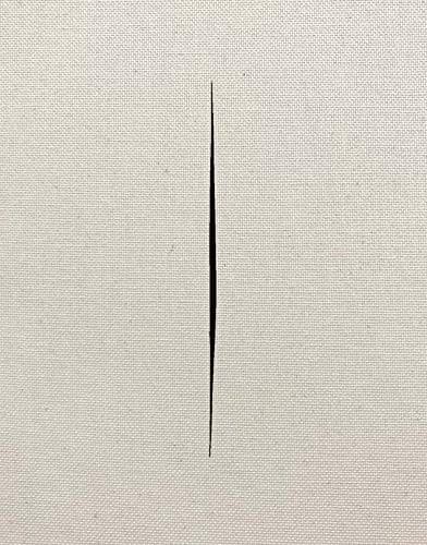 Tapa de Lucio Fontana