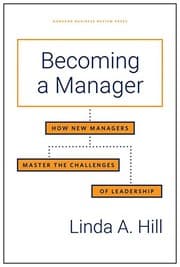 Tapa de Becoming a Manager