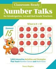 Tapa de Classroom-Ready Number Talks for Kindergarten, First and Second Grade Teachers