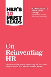 Tapa de HBR's 10 Must Reads on Reinventing HR