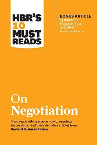 Tapa de On Negotiation