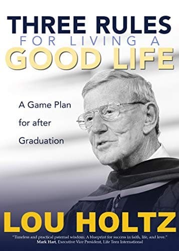 Tapa de Three Rules for Living a Good Life