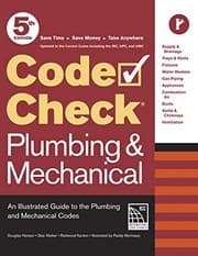 Tapa de Code Check Plumbing & Mechanical 5th Edition