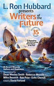 Tapa de L. Ron Hubbard Presents Writers of the Future Vol 35
