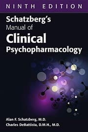 Tapa de Schatzberg's Manual of Clinical Psychopharmacology