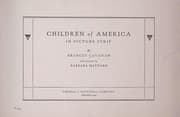 Tapa de Children of America in picture strip