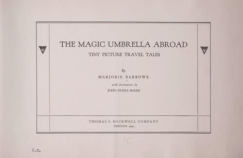 Tapa de The magic umbrella abroad