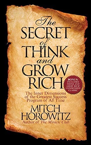 Tapa de The Secret of Think and Grow Rich