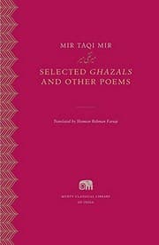 Tapa de Selected Ghazals and Other Poems