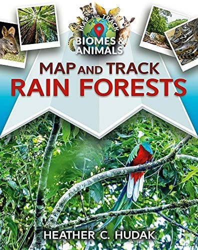 Tapa de Map and Track Rain Forests