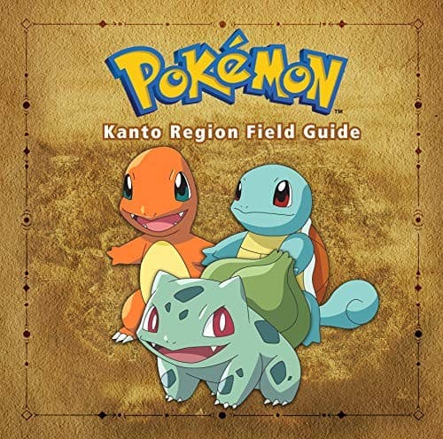 Tapa de Pokémon Kanto Region Field Guide