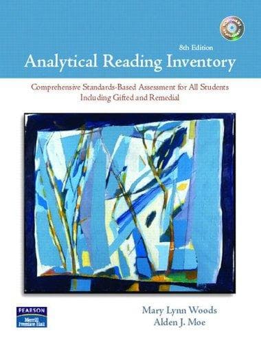Tapa de Analytical Reading Inventory (8th Edition) with 2 CDs