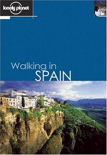 Tapa de Lonely Planet Walking in Spain