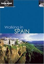 Tapa de Lonely Planet Walking in Spain