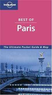 Tapa de Lonely Planet Best of Paris