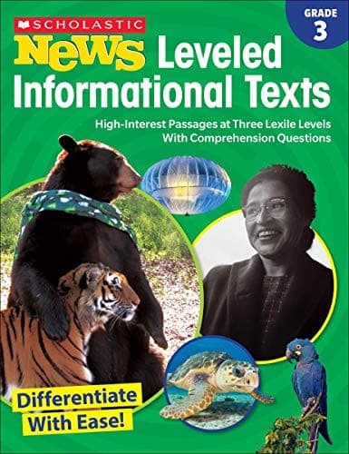 Tapa de Scholastic News Leveled Informational Texts : Grade 3