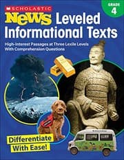 Tapa de Scholastic News Leveled Informational Texts : Grade 4