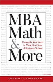 Tapa de MBA Math & More