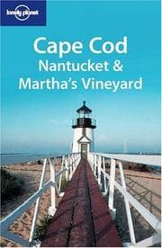 Tapa de Lonely Planet Cape Cod, Nantucket & Martha's Vineyard