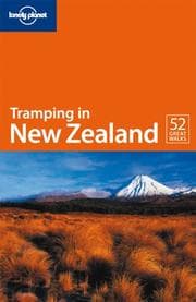 Tapa de Lonely Planet Tramping in New Zealand