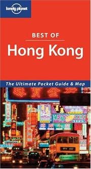 Tapa de Lonely Planet Best Of Hong Kong