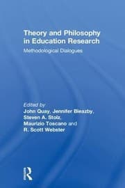 Tapa de Theory and Philosophy in Education Research