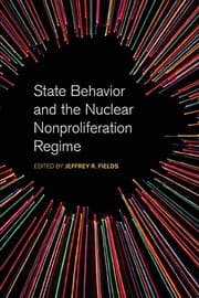 Tapa de State Behavior and the Nuclear Nonproliferation Regime