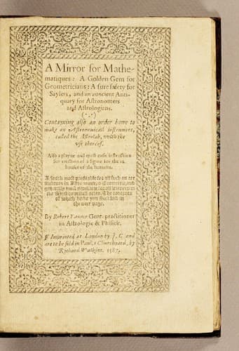 Tapa de A mirror for mathematiques