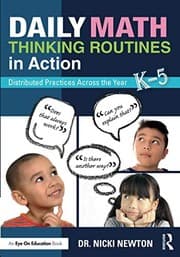 Tapa de Daily Math Thinking Routines in Action