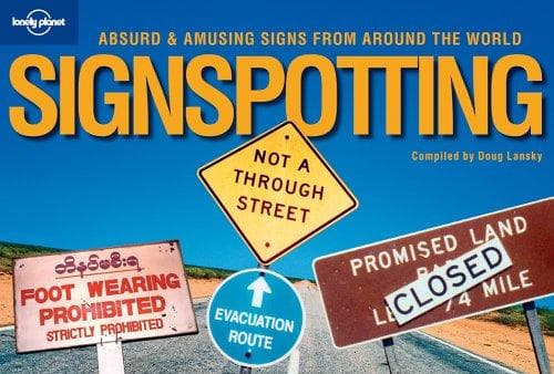 Tapa de Lonely Planet Signspotting