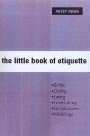 Tapa de The Little Book of Etiquette