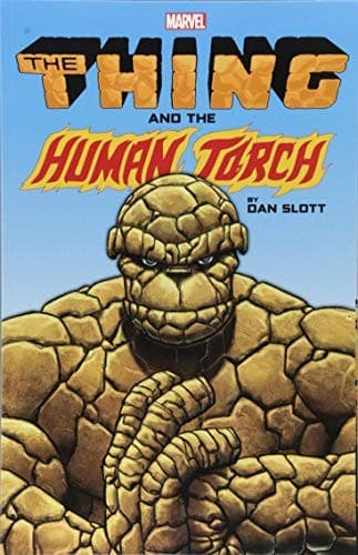 Tapa de The Thing & The Human Torch by Dan Slott
