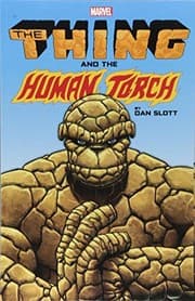 Tapa de The Thing & The Human Torch by Dan Slott