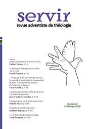 Tapa de Servir - Revue Adventiste de Théologie