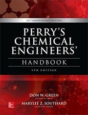 Tapa de Perry's Chemical Engineers' Handbook, 9th Edition