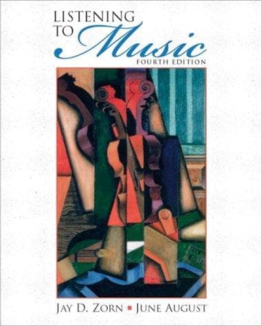 Tapa de Listening to Music, Fourth Edition