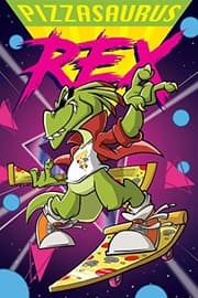 Tapa de Pizzasaurus Rex